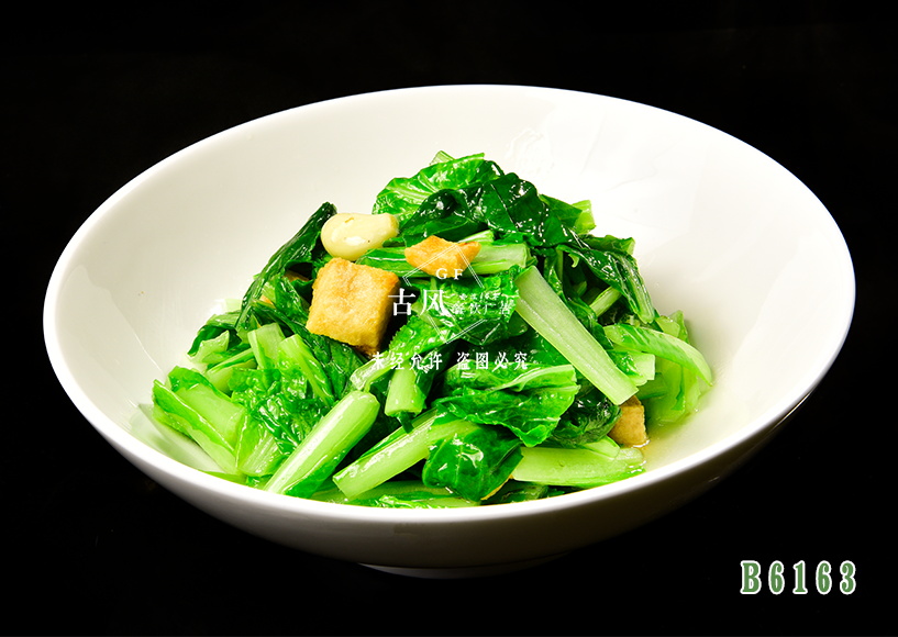 B6163油渣炒瓢兒菜 油渣青菜
